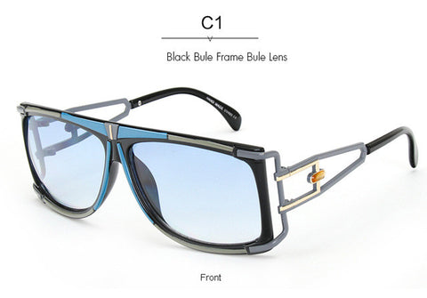 ROYAL GIRL 2017 New Vintage Men Brand Designer Sunglasses Vintage Oversize Sun glasses Metal Frame Oculos Glasses ss390