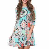 Vintage Boho Fashion Womens Evening Party Dress