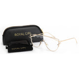 ROYAL GIRL Vintage Women Sunglasses Brand Designer Oversize Glasses ss565